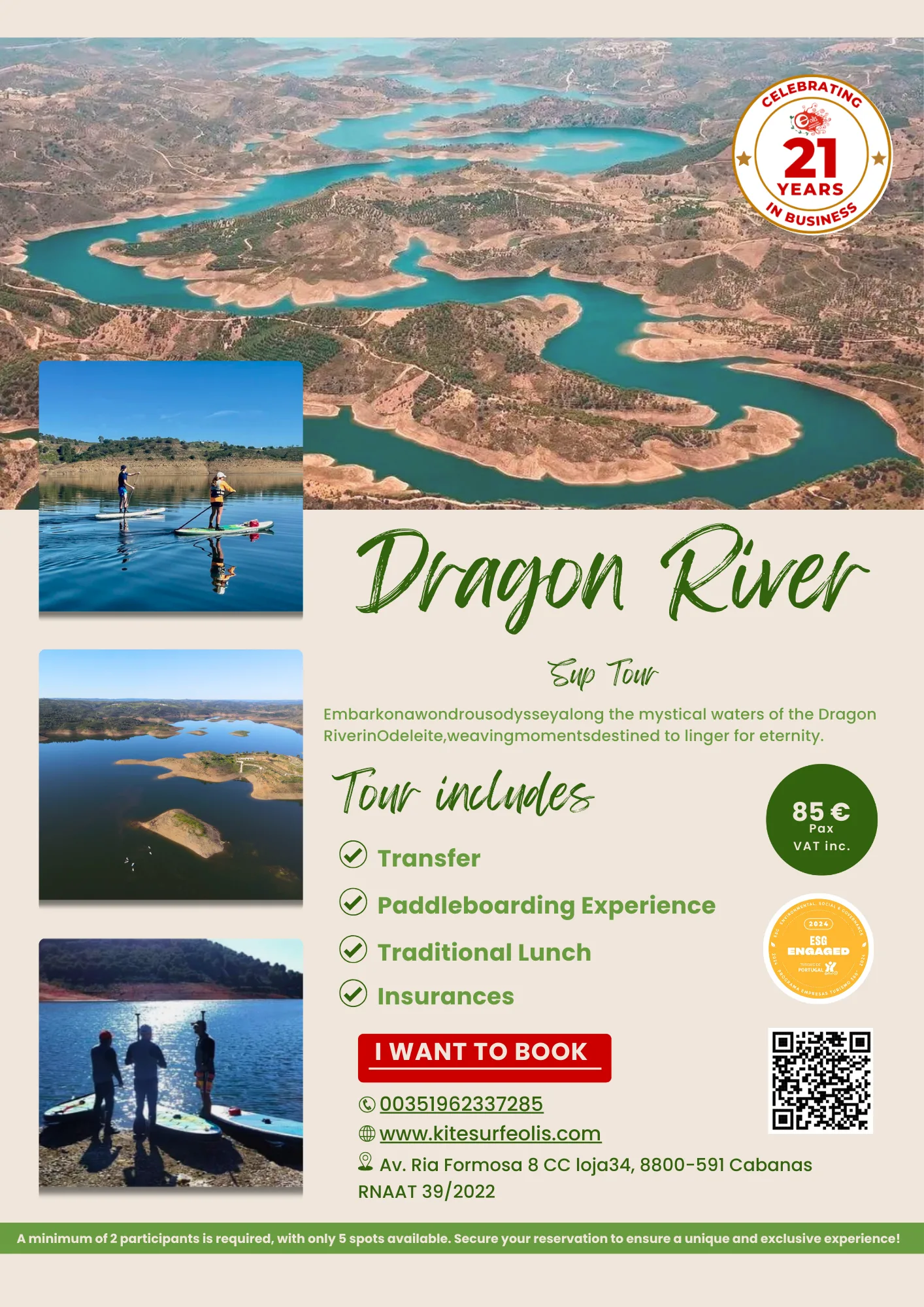 "Dragon River Escape - SUP & Flavours of Algarve" 1 Dragon River Escape